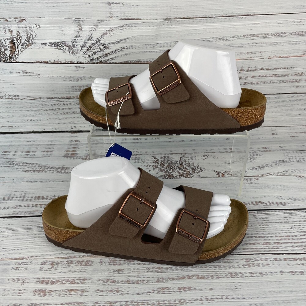 Birkenstock Arizona Unisex W 10 M 12 Sandals Mocha Brown